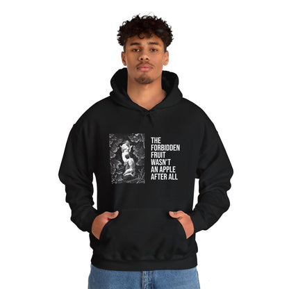 Hooded Sweatshirt- Adam and Eve in Paradise by Max Svabinsky