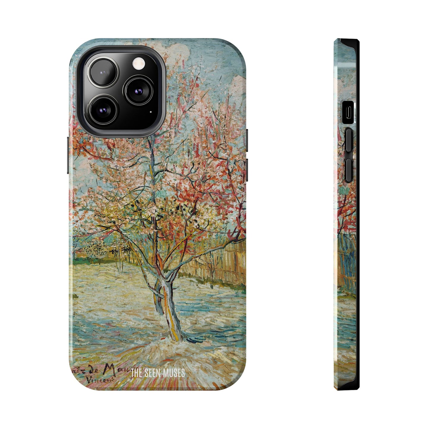Pink Peach Trees by Vincent Van Gogh
