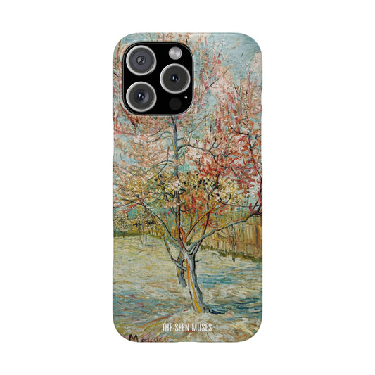 Pink Peach Trees by Vincent Van Gogh
