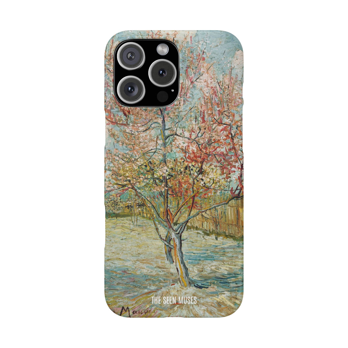 Pink Peach Trees by Vincent Van Gogh