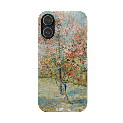 Pink Peach Trees by Vincent Van Gogh
