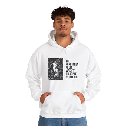 Hooded Sweatshirt- Adam and Eve in Paradise by Max Svabinsky