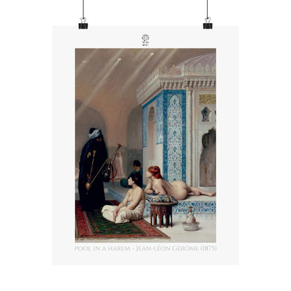 Pool in a Harem by Jean-Léon Gérôme (1875)