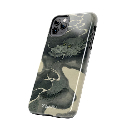 Japanese dragon, Ukiyo-e print (1892)