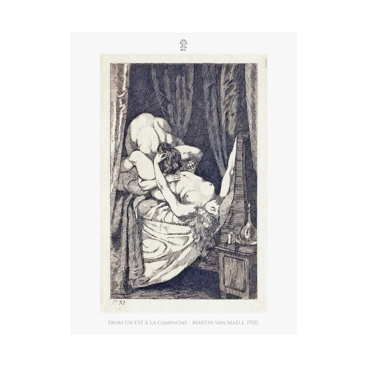 From Un été à la campagne by Martin van Maële. 1920.