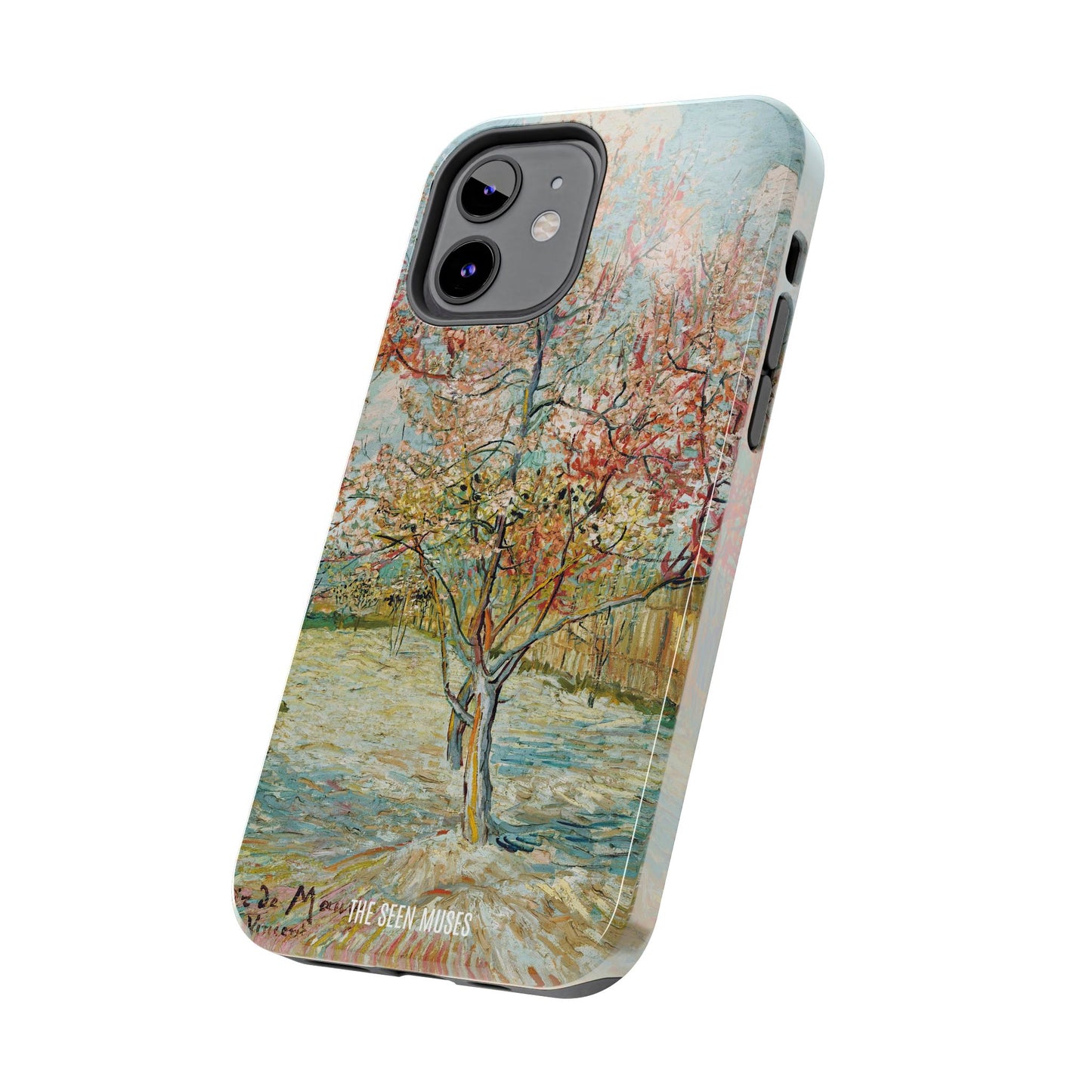 Pink Peach Trees by Vincent Van Gogh