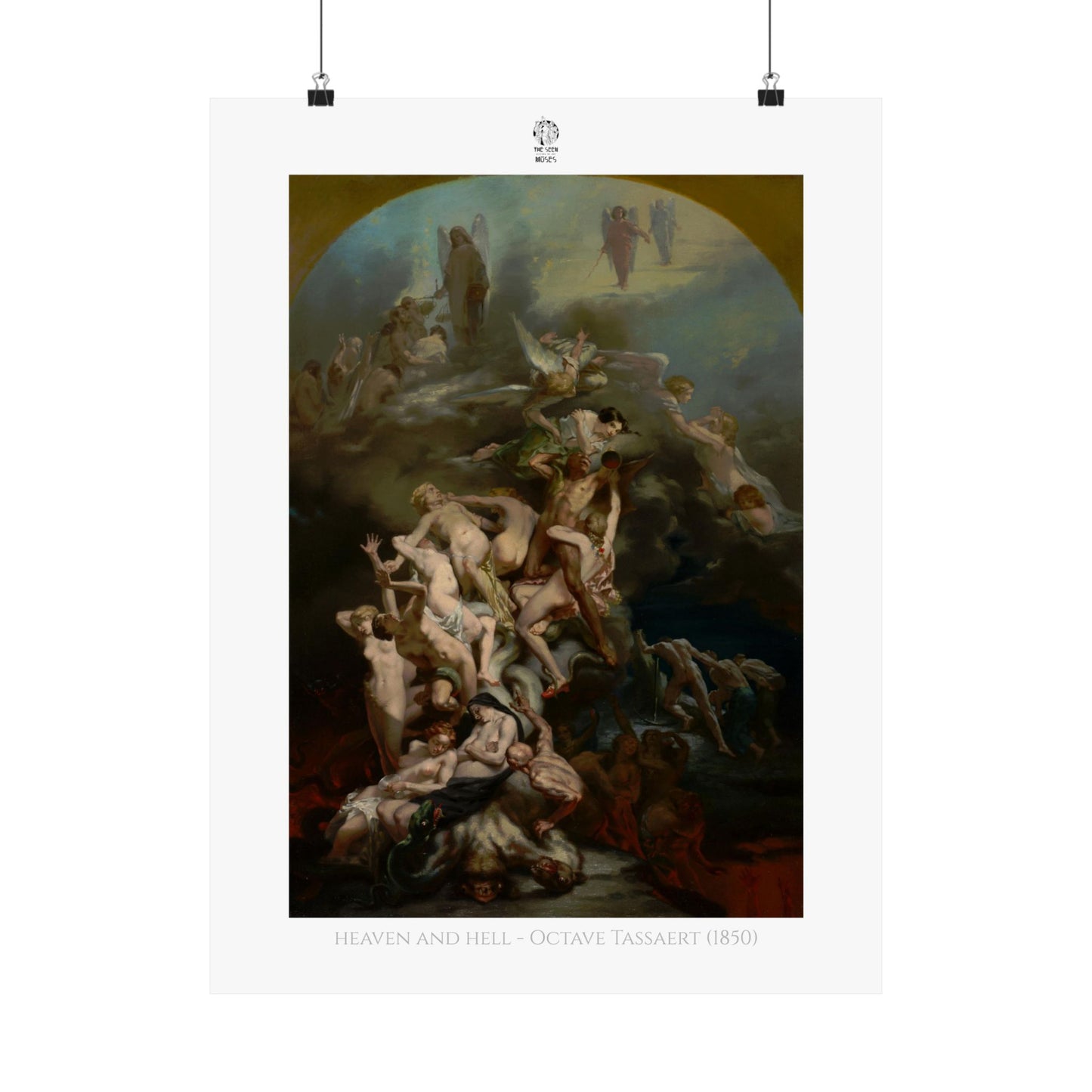Heaven and Hell - Octave Tassaert (1850)