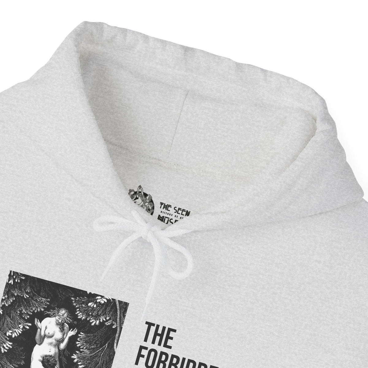 Hooded Sweatshirt- Adam and Eve in Paradise by Max Svabinsky