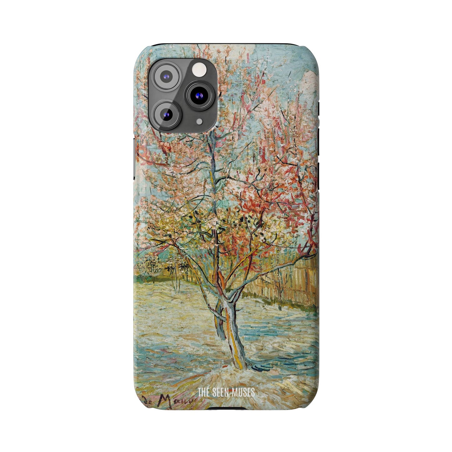 Pink Peach Trees by Vincent Van Gogh