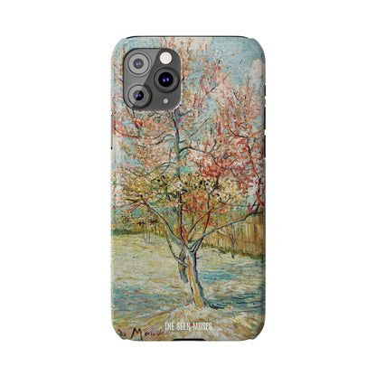 Pink Peach Trees by Vincent Van Gogh
