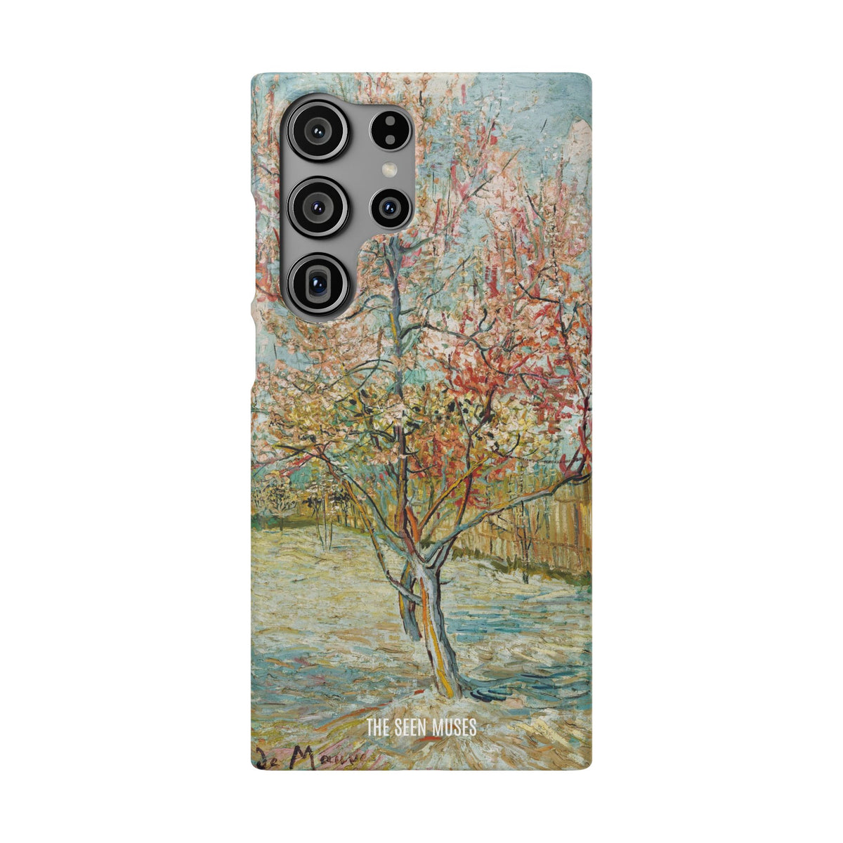 Pink Peach Trees by Vincent Van Gogh