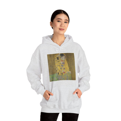 Hooded Sweatshirt - The Kiss by Gustav Klimt