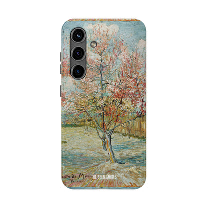 Pink Peach Trees by Vincent Van Gogh