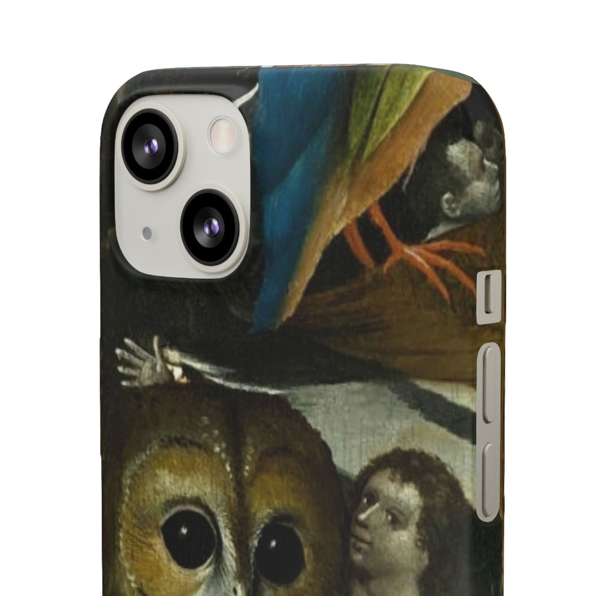 Owl detail by Hieronymus Bosch