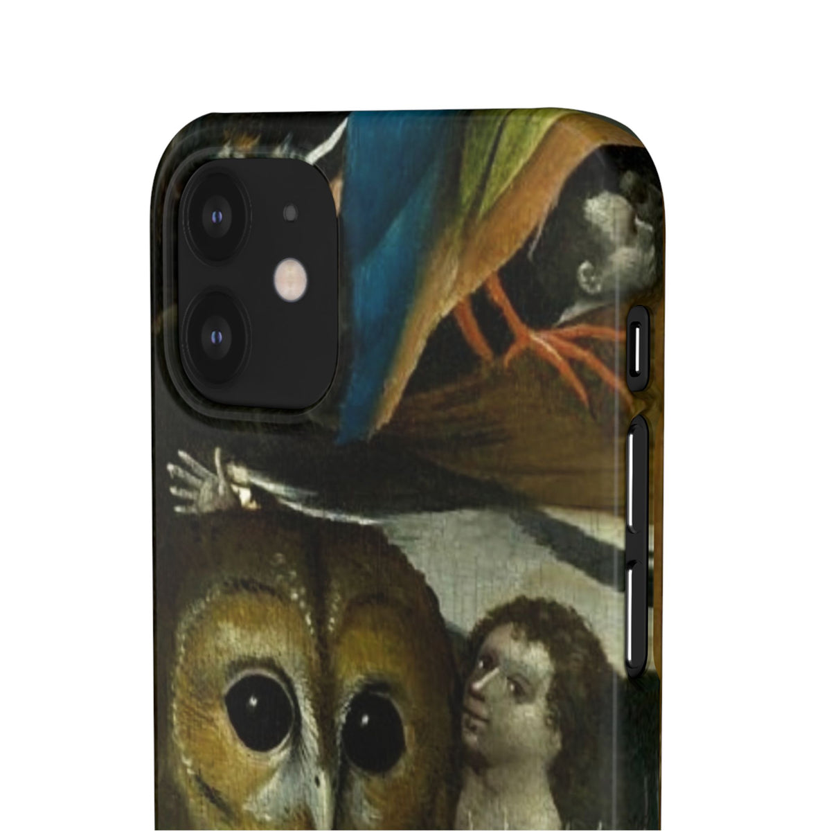 Owl detail by Hieronymus Bosch