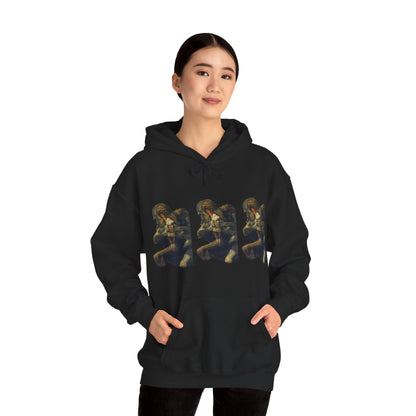 Hooded Sweatshirt - Saturn Devouring His Son by Francisco Goya (1819-23)