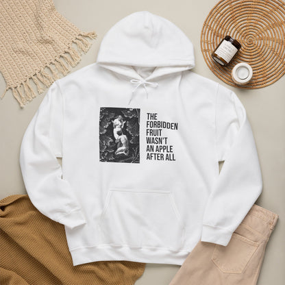 Hooded Sweatshirt- Adam and Eve in Paradise by Max Svabinsky