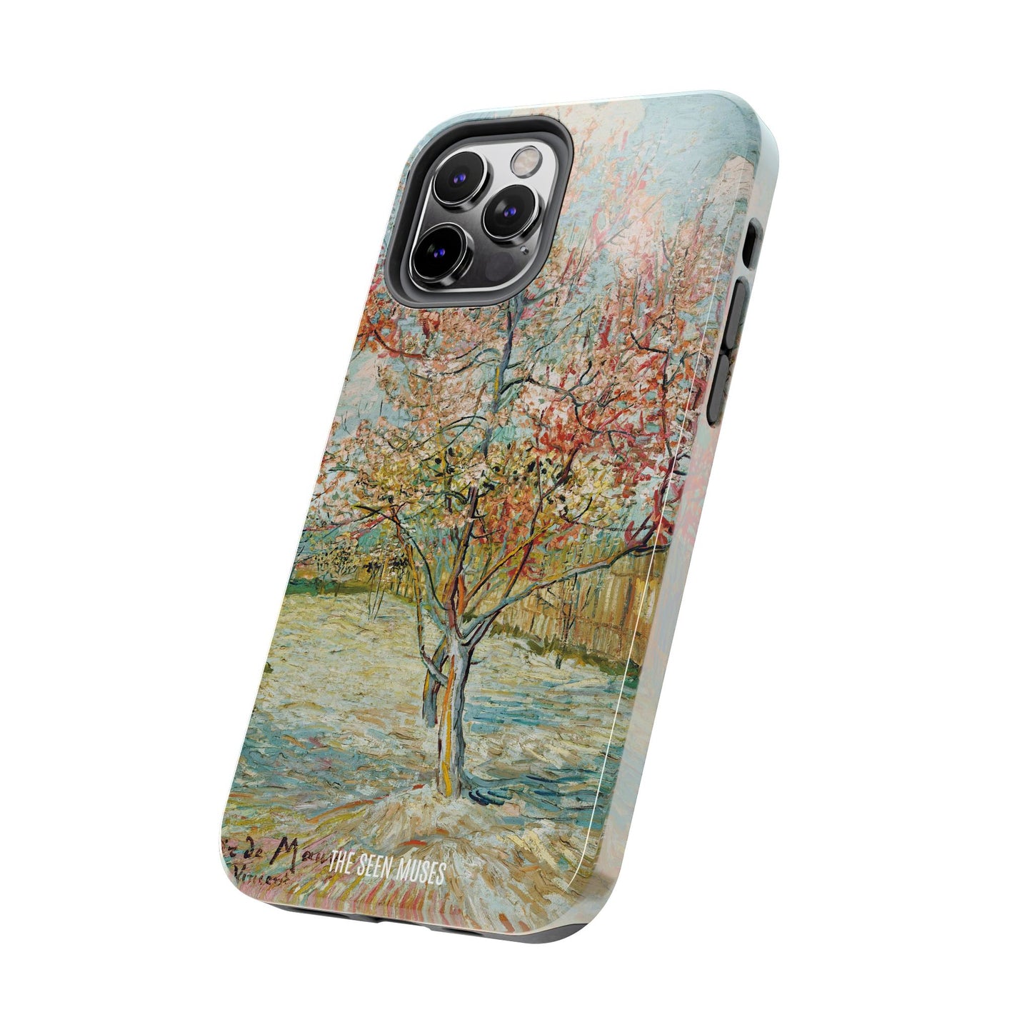 Pink Peach Trees by Vincent Van Gogh