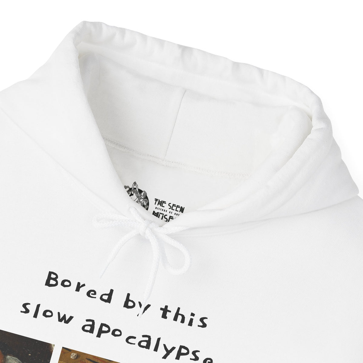 Hooded Sweatshirt- Garden of Earthly Delights (Hell panel) by Hieronymus Bosch (Front+Back)