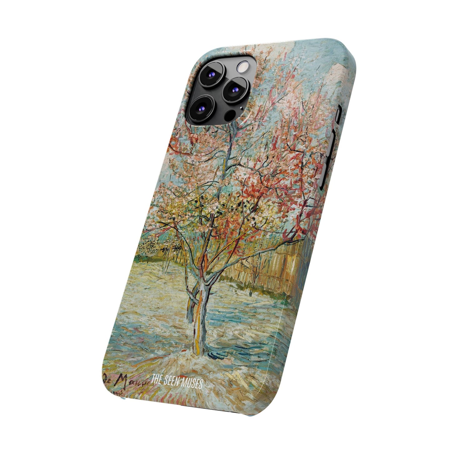Pink Peach Trees by Vincent Van Gogh