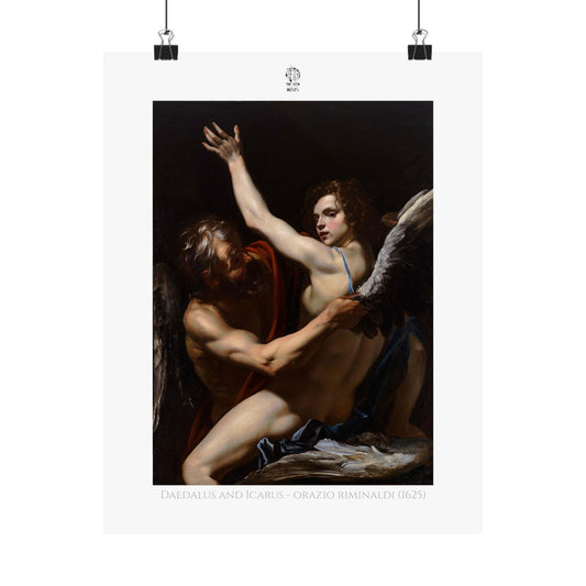 Daedalus and Icarus - Orazio Riminaldi (1625)