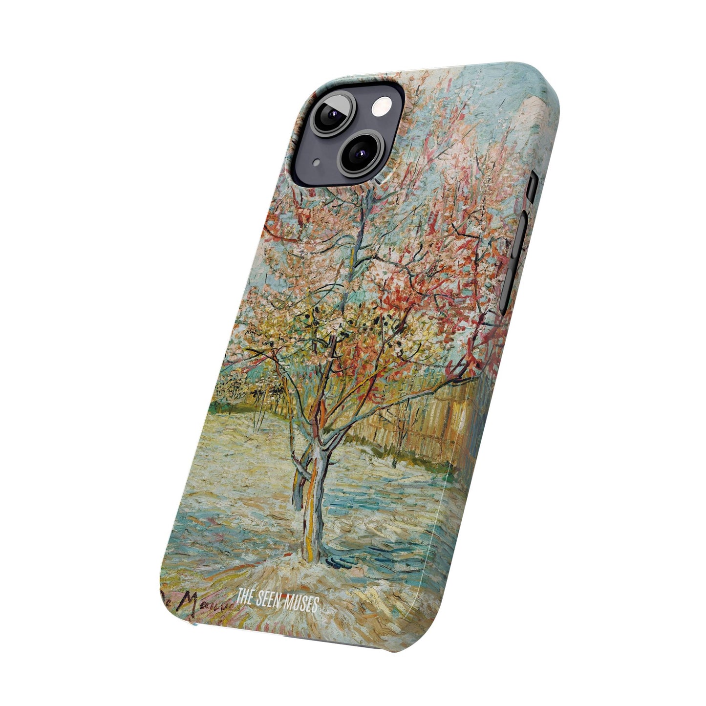 Pink Peach Trees by Vincent Van Gogh
