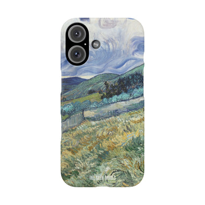 Landscape from Saint-Rémy by Vincent Van Gogh (1889)