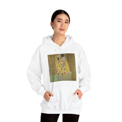 Hooded Sweatshirt - The Kiss by Gustav Klimt