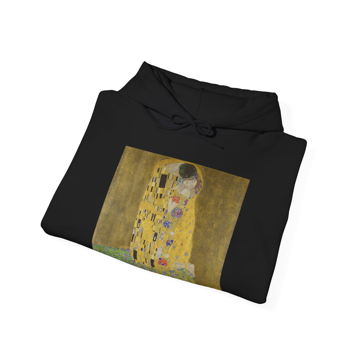 Hooded Sweatshirt - The Kiss by Gustav Klimt