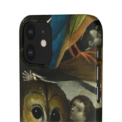 Owl detail by Hieronymus Bosch