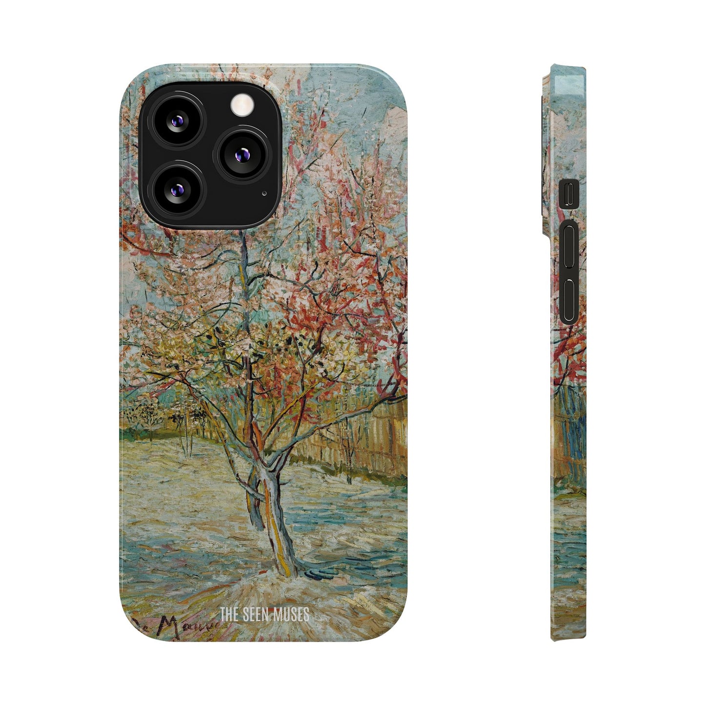 Pink Peach Trees by Vincent Van Gogh