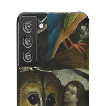 Owl detail by Hieronymus Bosch