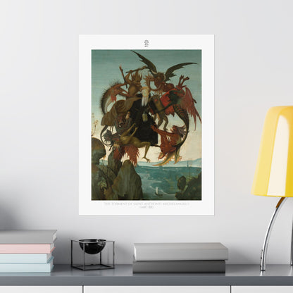 The Torment of Saint Anthony - Michelangelo (1487-88)
