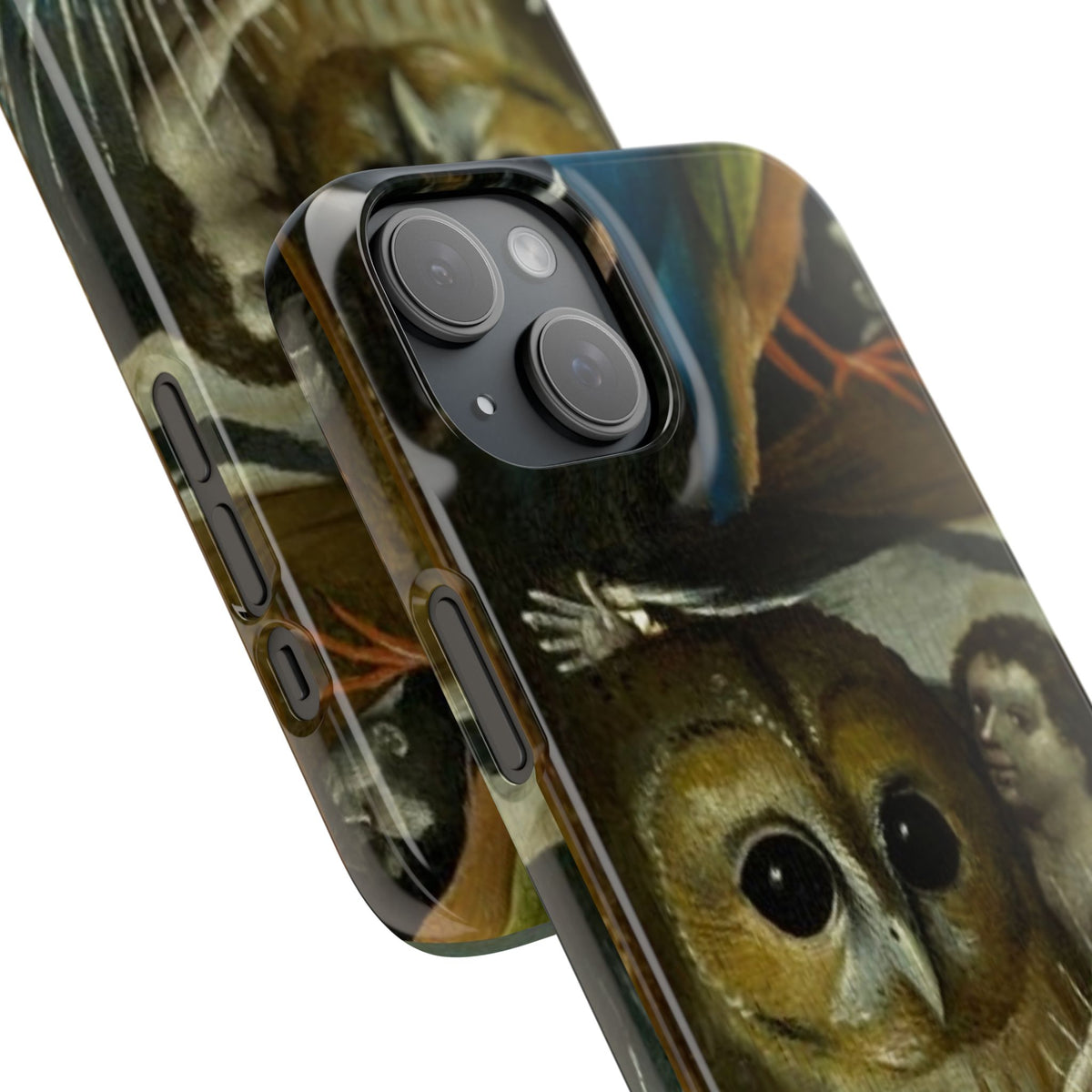 Owl detail by Hieronymus Bosch