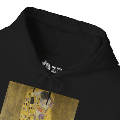 Hooded Sweatshirt - The Kiss by Gustav Klimt