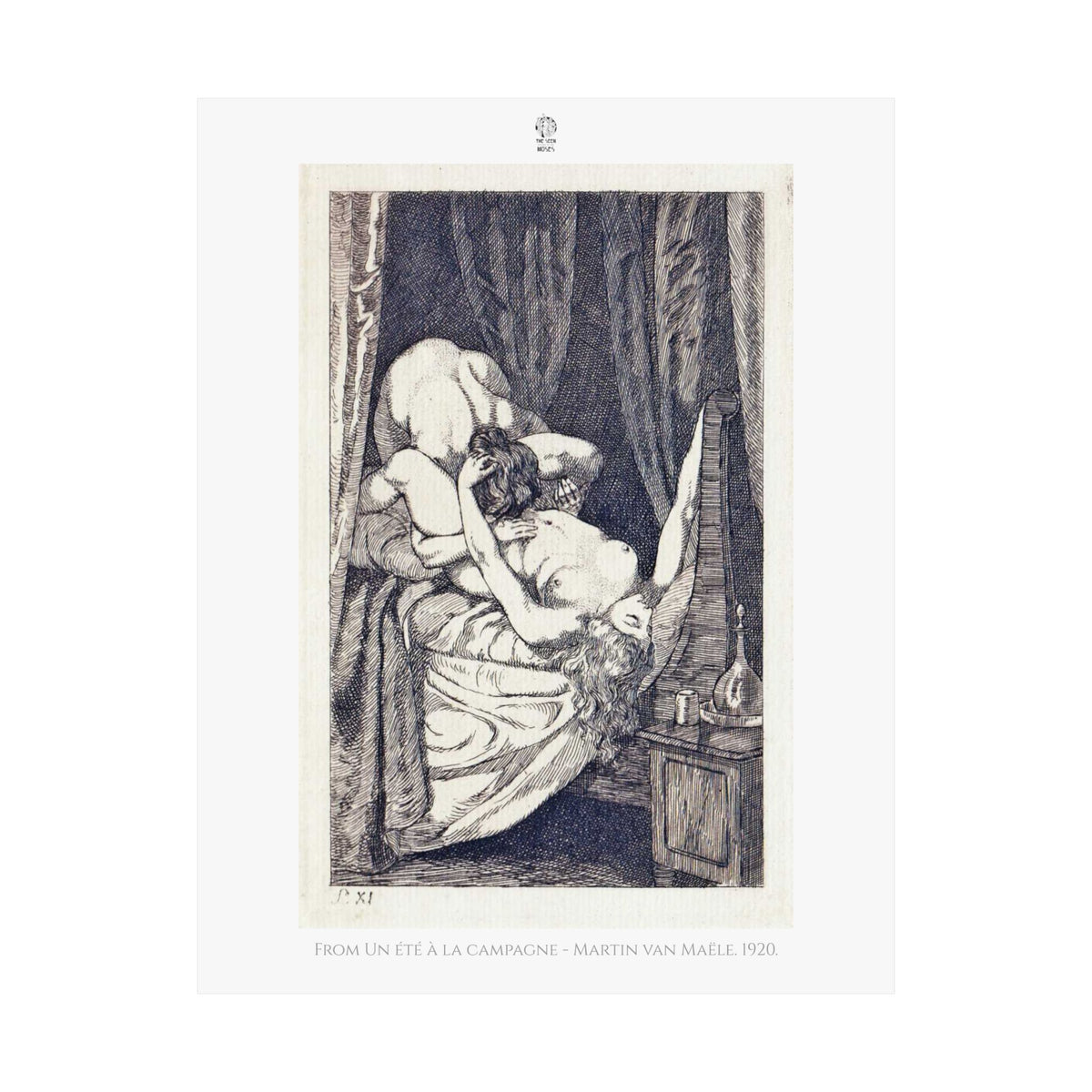From Un été à la campagne by Martin van Maële. 1920.