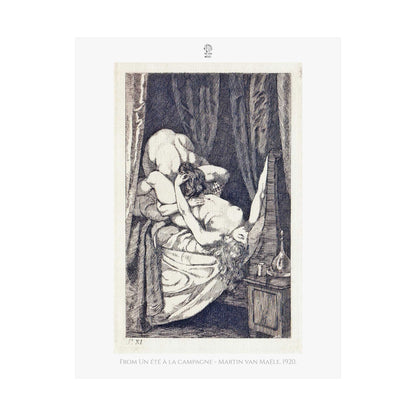 From Un été à la campagne by Martin van Maële. 1920.