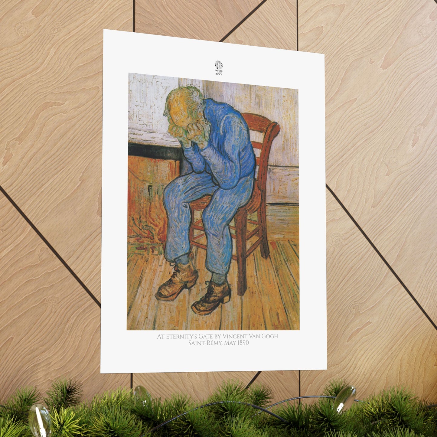 At Eternity's Gate by Vincent Van Gogh Saint-Rémy, May 1890