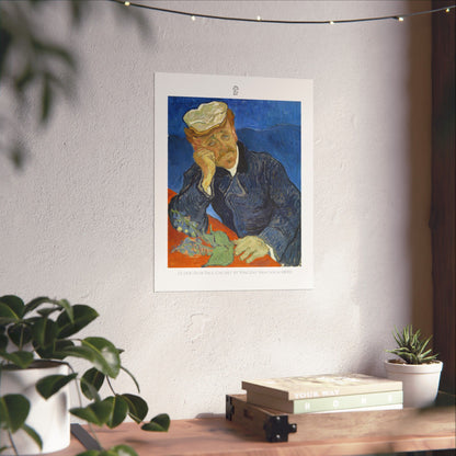 Le docteur Paul Gachet by Vincent Van Gogh (1890)