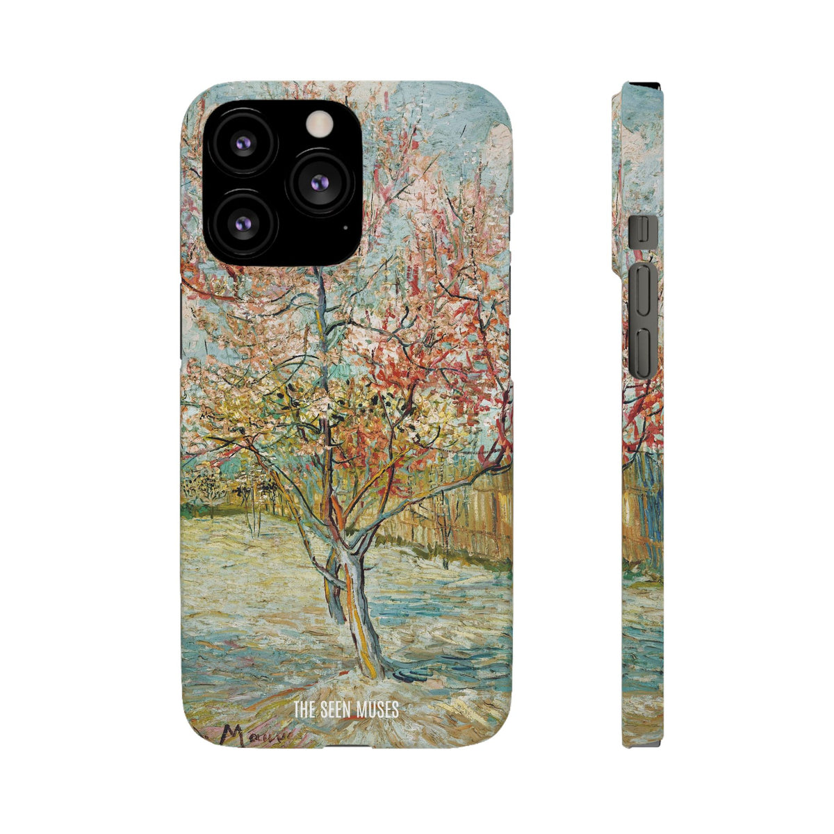 Pink Peach Trees by Vincent Van Gogh