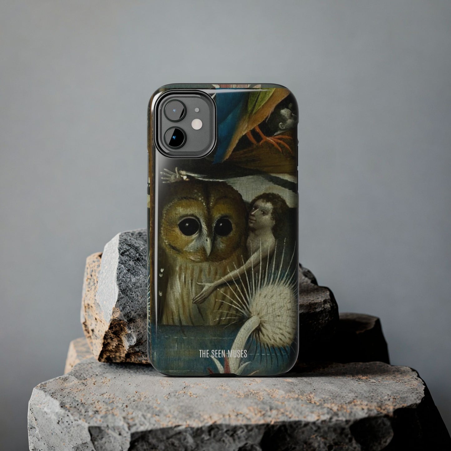 Owl detail by Hiernonymus Bosch