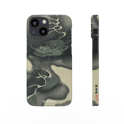 Japanese dragon, Ukiyo-e print (1892)
