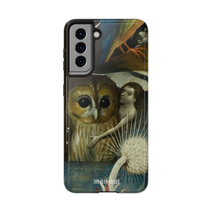 Owl detail by Hiernonymus Bosch